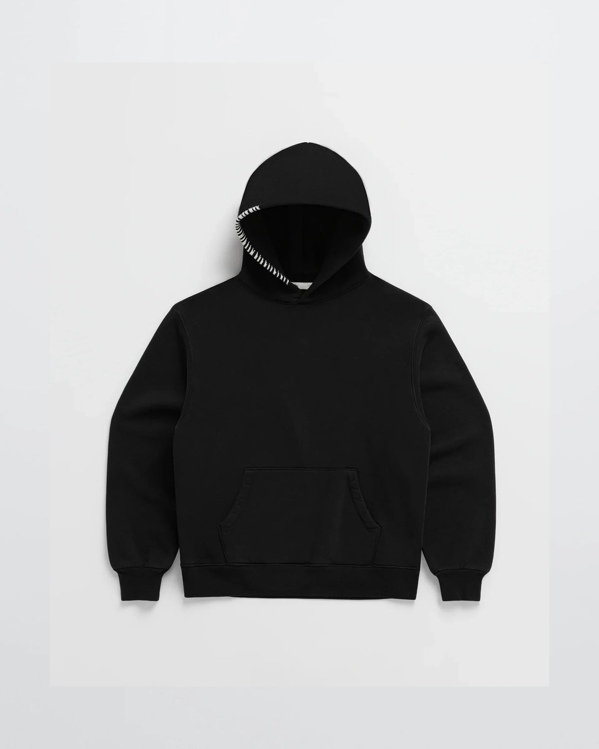 Hoodie Cotton Blend Tailored Fit & Reinforced Hood