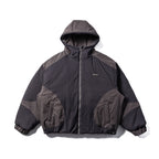 Hoodie Jacket Quilted Padded Utility Pockets