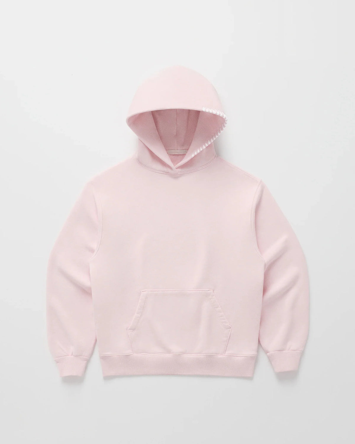 Hoodie Tailored Fit & Structured Hood Cotton Blend