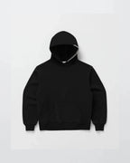 Hoodie Tailored Fit & Structured Hood Cotton Blend
