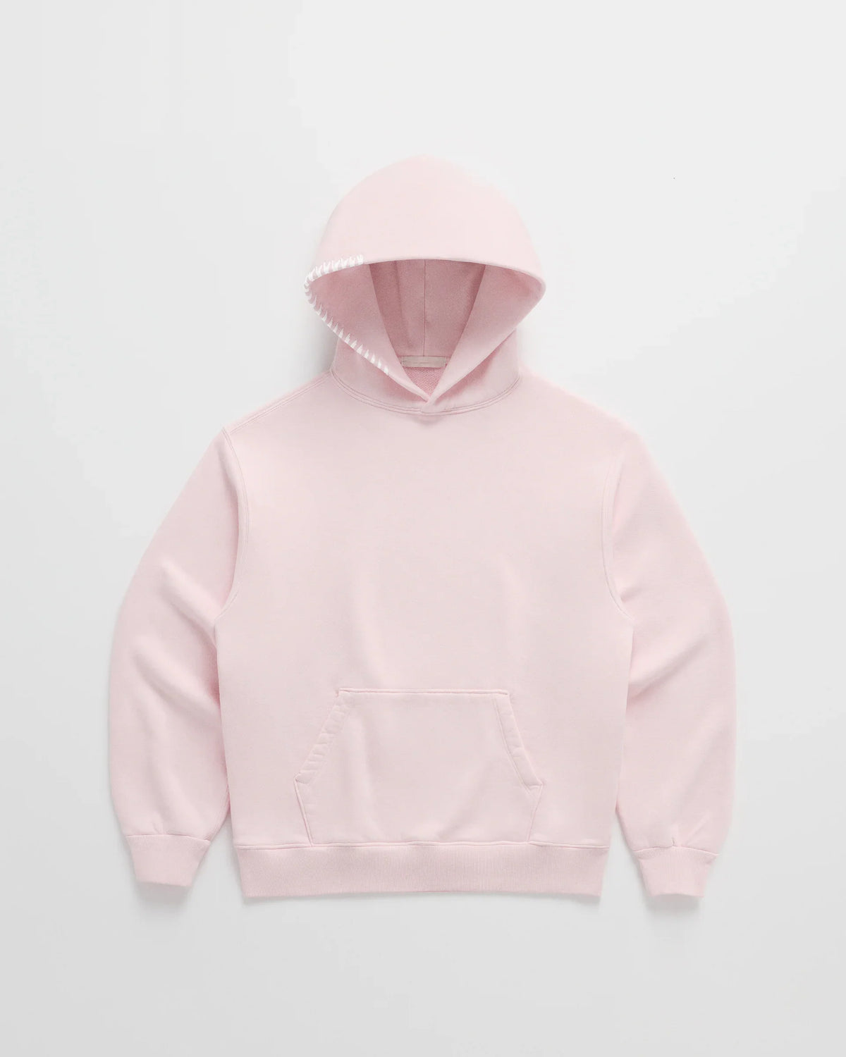Hoodie Tailored Fit & Structured Hood Cotton Blend