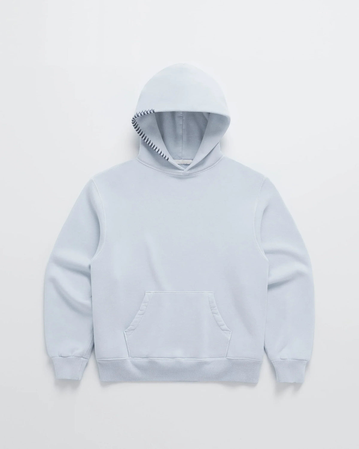 Hoodie Tailored Fit & Structured Hood Cotton Blend