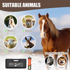 Horse Clippers Ultra-Quiet Low-Vibration & High-Torque