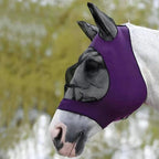 Horse Fly Mask Full-Face Stretchy Mesh UV Protection