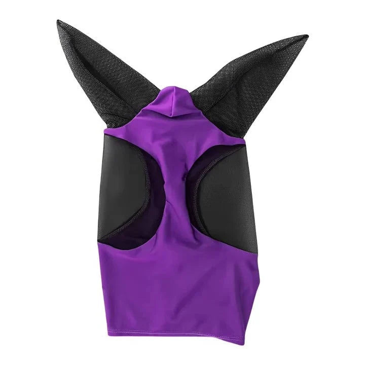 Horse Fly Mask Full-Face Stretchy Mesh UV Protection