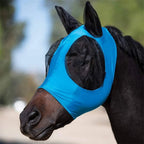 Horse Fly Mask Stretch Mesh Ear Coverage Universal Fit