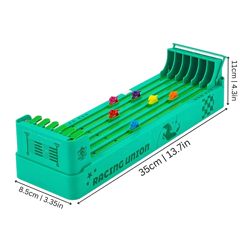 Horse Racing Track Battery-Powered & Portable Random Races