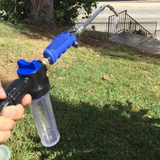 Hose Nozzle High-Pressure 2-in-1 Jet & Rinse Copper Tip