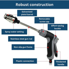 Hose Nozzle High Pressure Dual Rotating Adjustable Spray