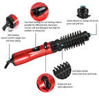 Hot Air Brush Ceramic & Ion 360° Rotation