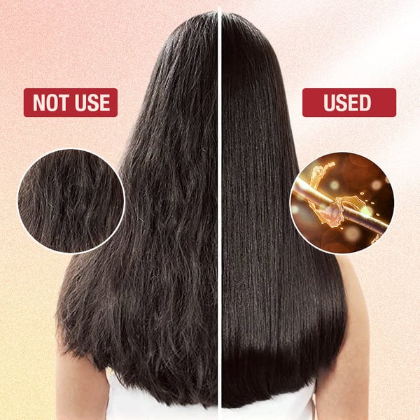 Hot Air Brush Dual Rotating Heads & Three Heat Settings