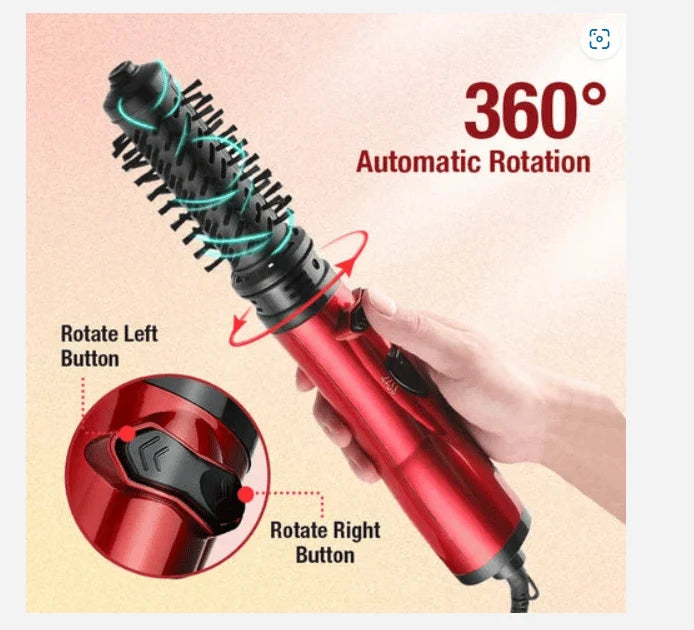 Hot Air Styler Dual Rotating Brushes 3 Heat Settings