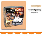 Hot Dog Machine Non-Stick Compact Energy Efficient 750W