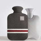 Hot Water Bottle 2 L Removable Knitted Cover
