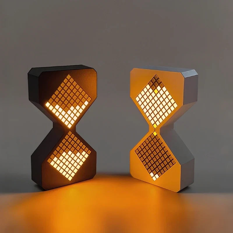 Hourglass Light Custom Timer USB Rechargeable & Dimmable