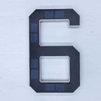 House Number Sign Solar LED Automatic Dusk To Dawn
