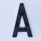 House Number Sign Solar LED Automatic Dusk To Dawn