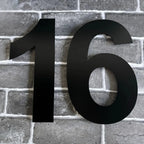 House Number Stainless Steel 3D Floating Weather-Resistant
