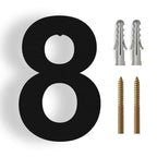 House Number Stainless Steel 3D Floating Weather-Resistant