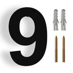House Number Stainless Steel 3D Floating Weather-Resistant