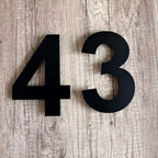 House Number Stainless Steel 3D Floating Weather-Resistant