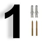 House Number Stainless Steel 3D Floating Weather-Resistant