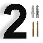 House Number Stainless Steel 3D Floating Weather-Resistant