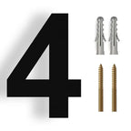House Number Stainless Steel 3D Floating Weather-Resistant
