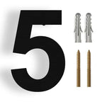 House Number Stainless Steel 3D Floating Weather-Resistant