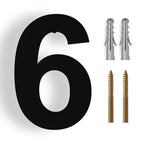 House Number Stainless Steel 3D Floating Weather-Resistant