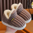 House Slippers Slip-On Warm Non-Slip Sole