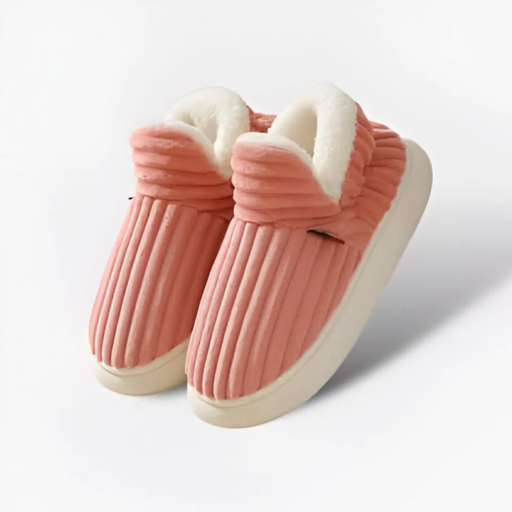 House Slippers Slip-On Warm Non-Slip Sole