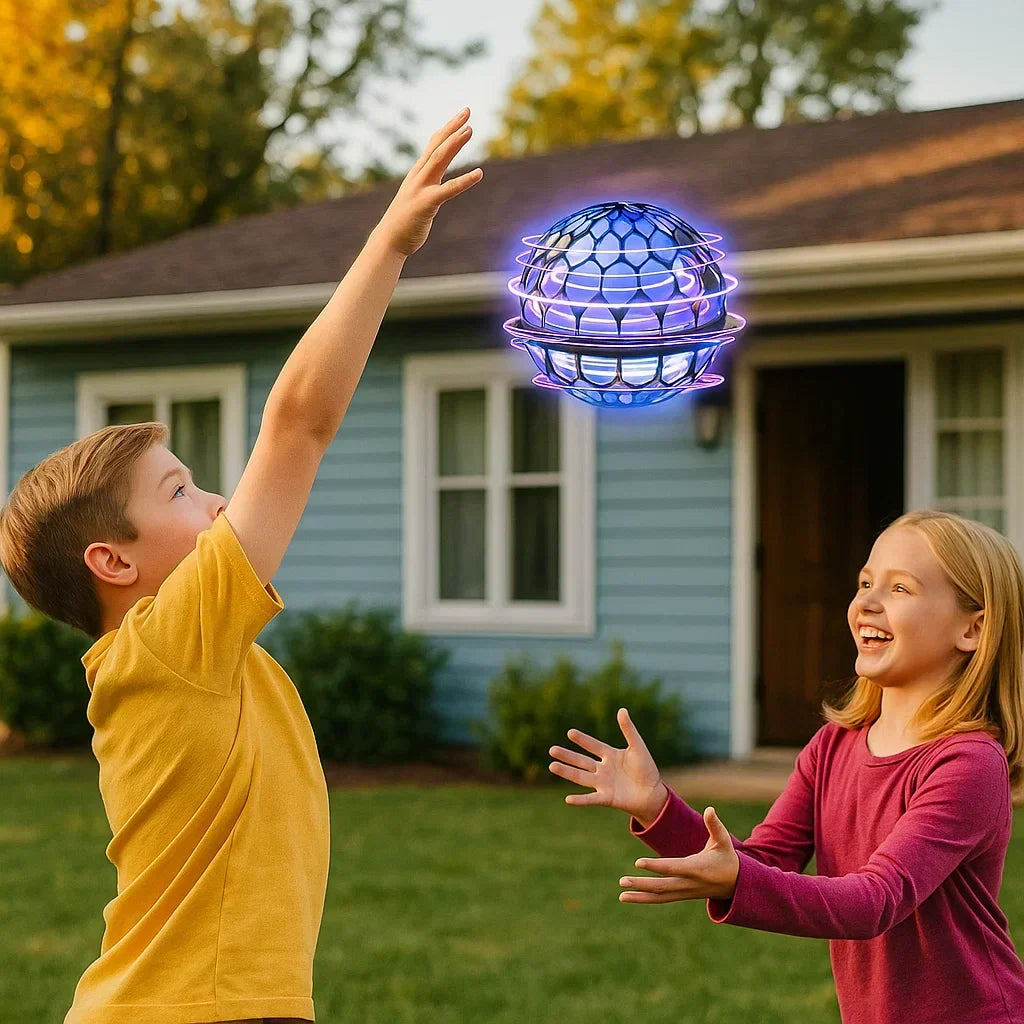 Hovering Game Ball Rechargeable Colorful LED Indoor & Outdoor
