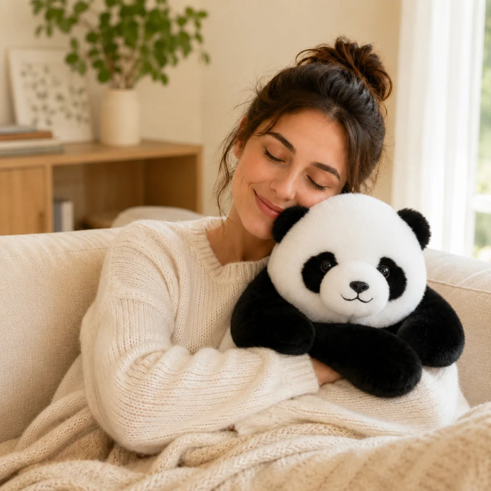 Hugging Pillow Long Arms & Ultra-Soft Faux Fur