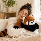 Hugging Pillow Long Arms & Ultra-Soft Faux Fur