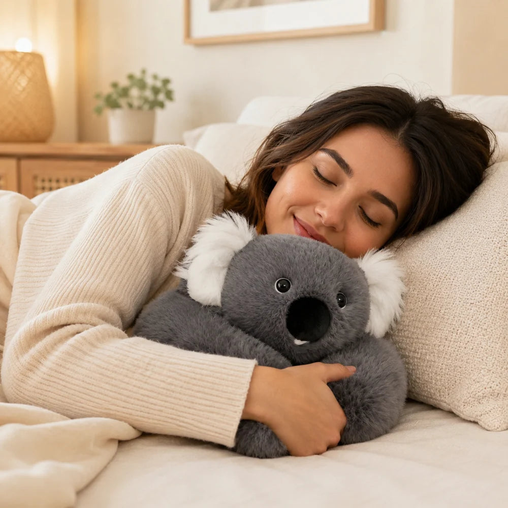 Hugging Pillow Long Arms & Ultra-Soft Faux Fur