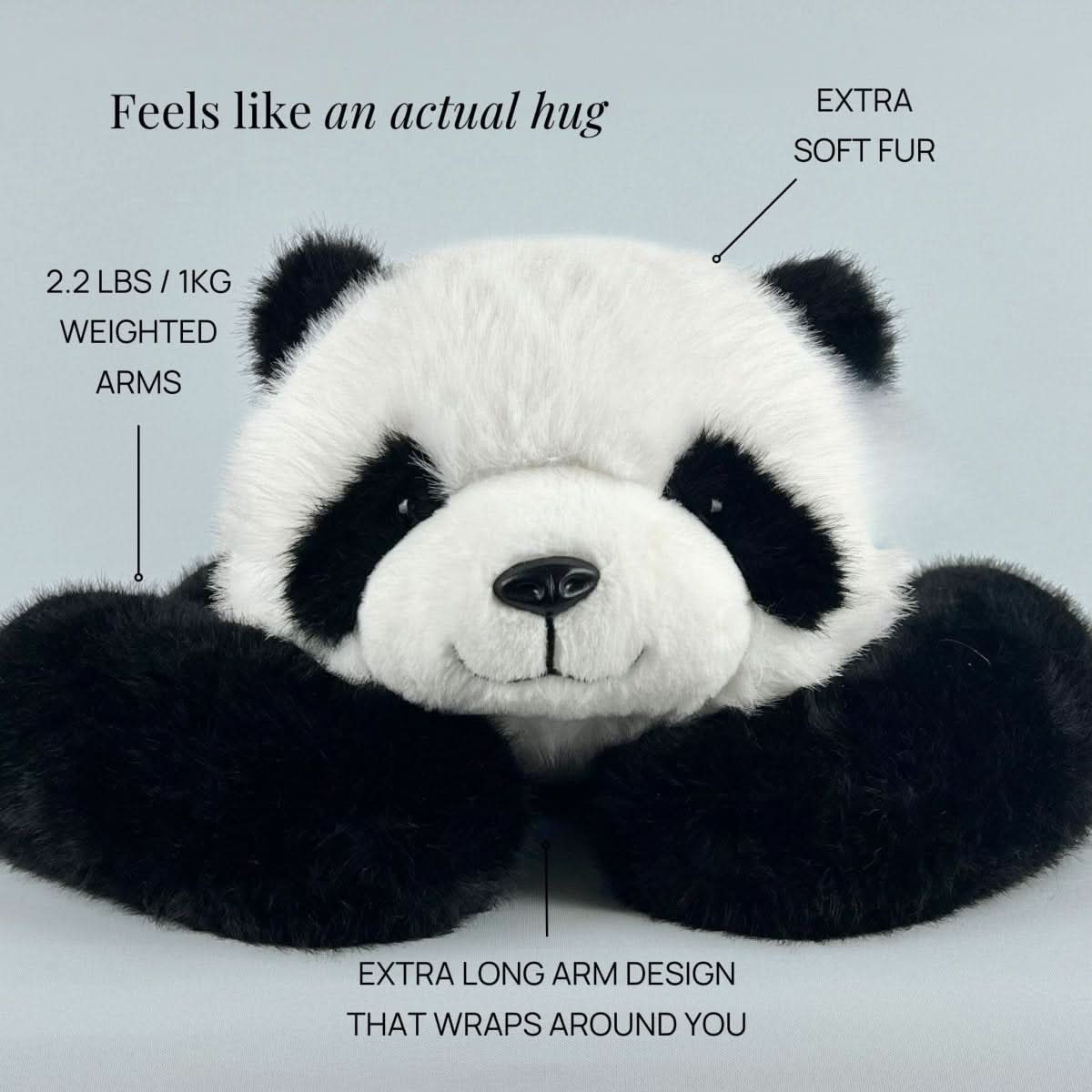 Hugging Plush Toy Ultra-Soft Faux Fur Extra-Long Arms