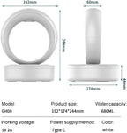 Humidifier Anti-Gravity Display Soft Mist & LED