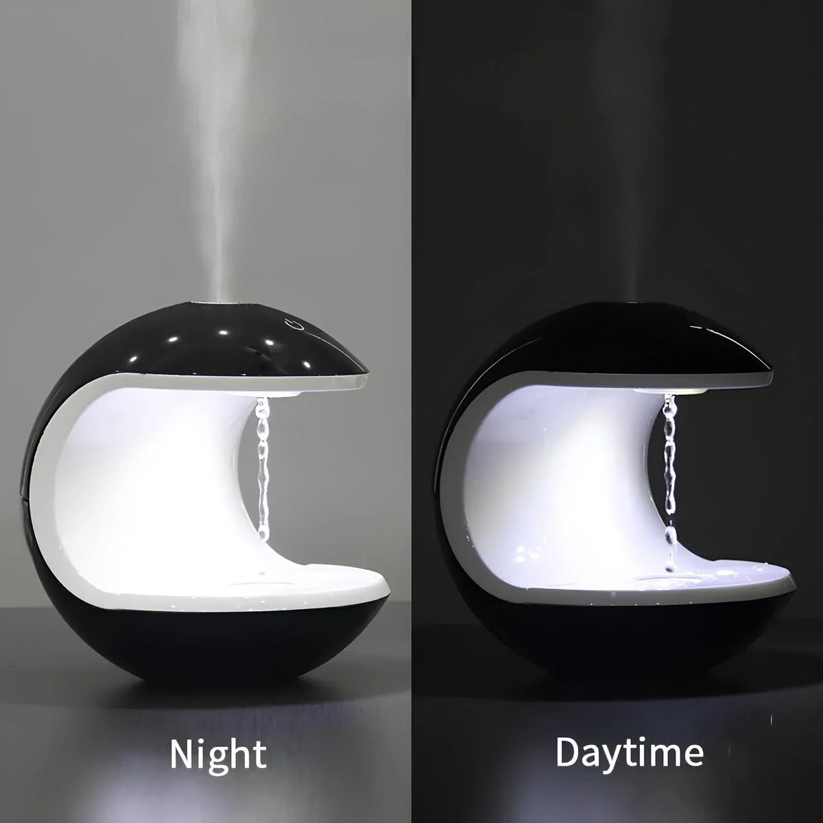 Humidifier Anti-Gravity Display Soft Mist & LED