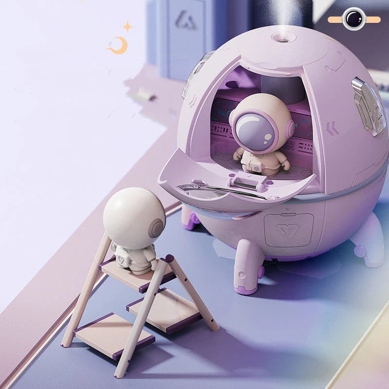 Humidifier Astronaut Design Quiet USB-Powered