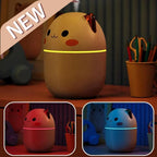 Humidifier Cat-Shaped Quiet USB LED Night Light