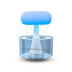 Humidifier Jellyfish Raindrop Design Ambient Light & Aromatherapy