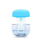 Humidifier Jellyfish Raindrop Design Ambient Light & Aromatherapy