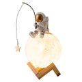 Humidifier & Night Light Astronaut Resin Wood USB