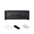Humidifier Simulated Flame LED Adjustable Mist