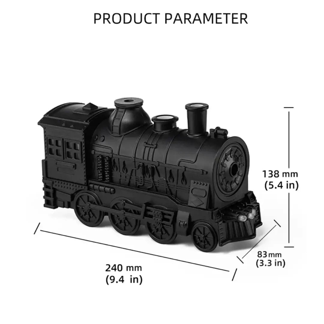 Humidifier Train-Shaped Ultrasonic LED Nightlight