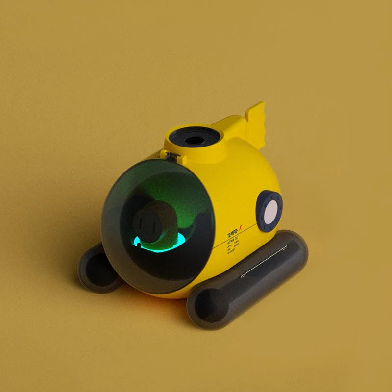 Humidifier Ultrasonic Sound-Activated Mist & Color LED