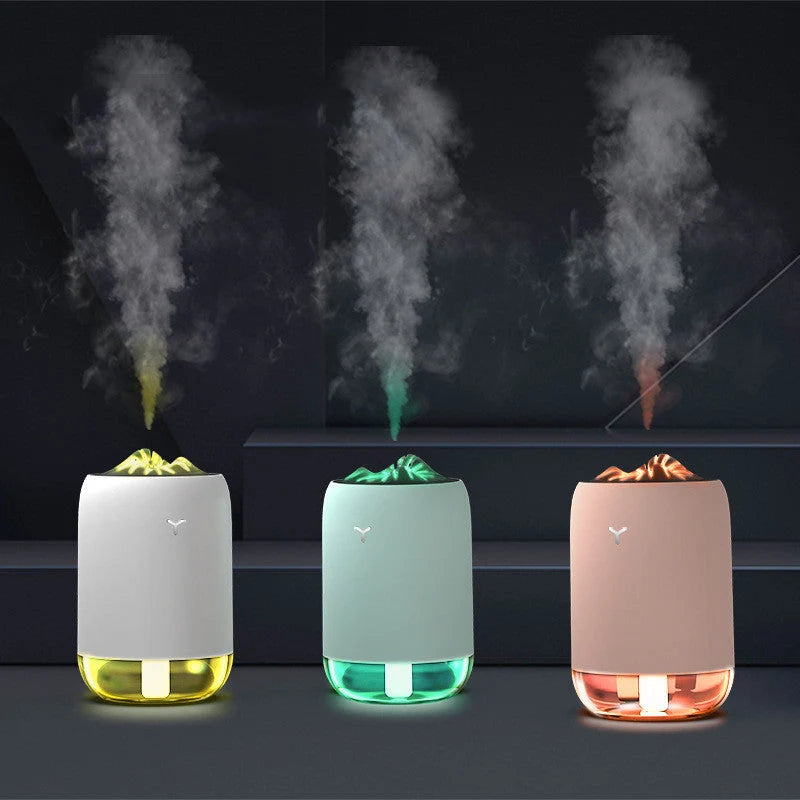 Humidifier Ultrasonic USB Powered Quiet Flame Effect