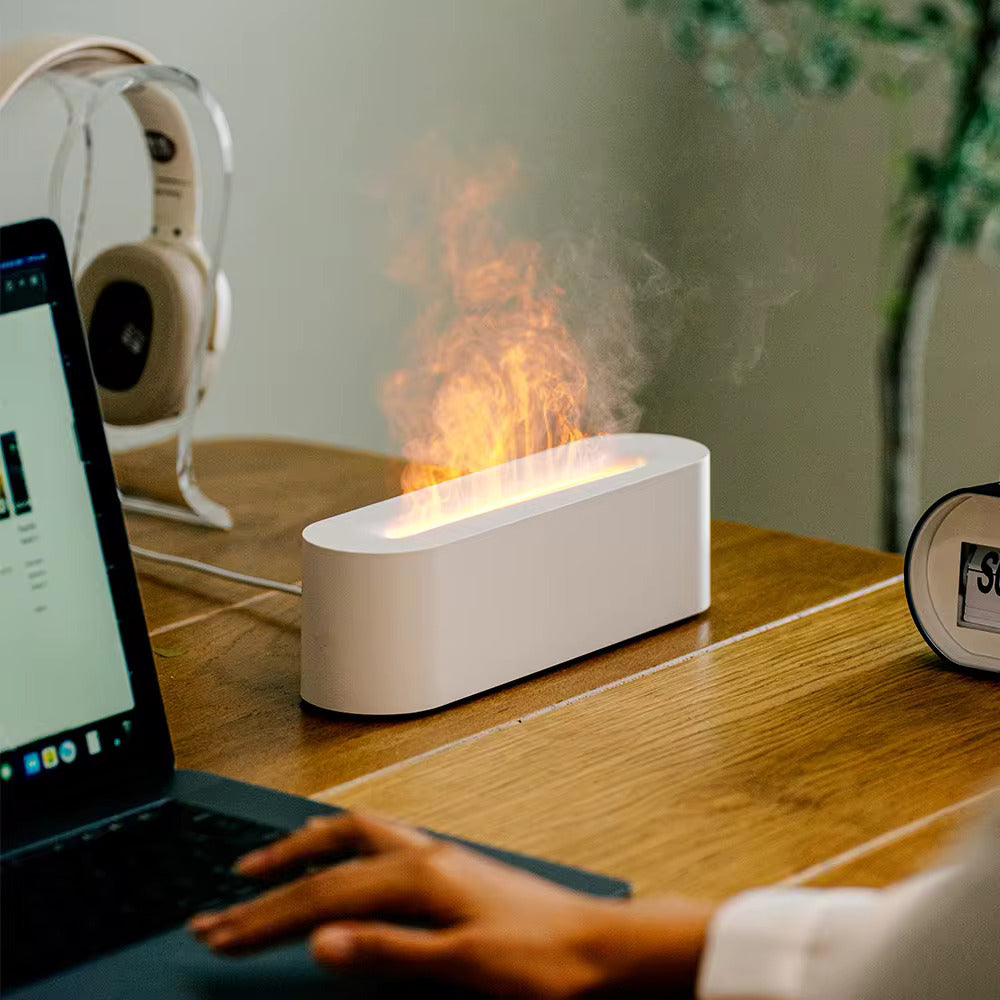 Humidifier Volcano Effect Essential Oil Diffuser USB