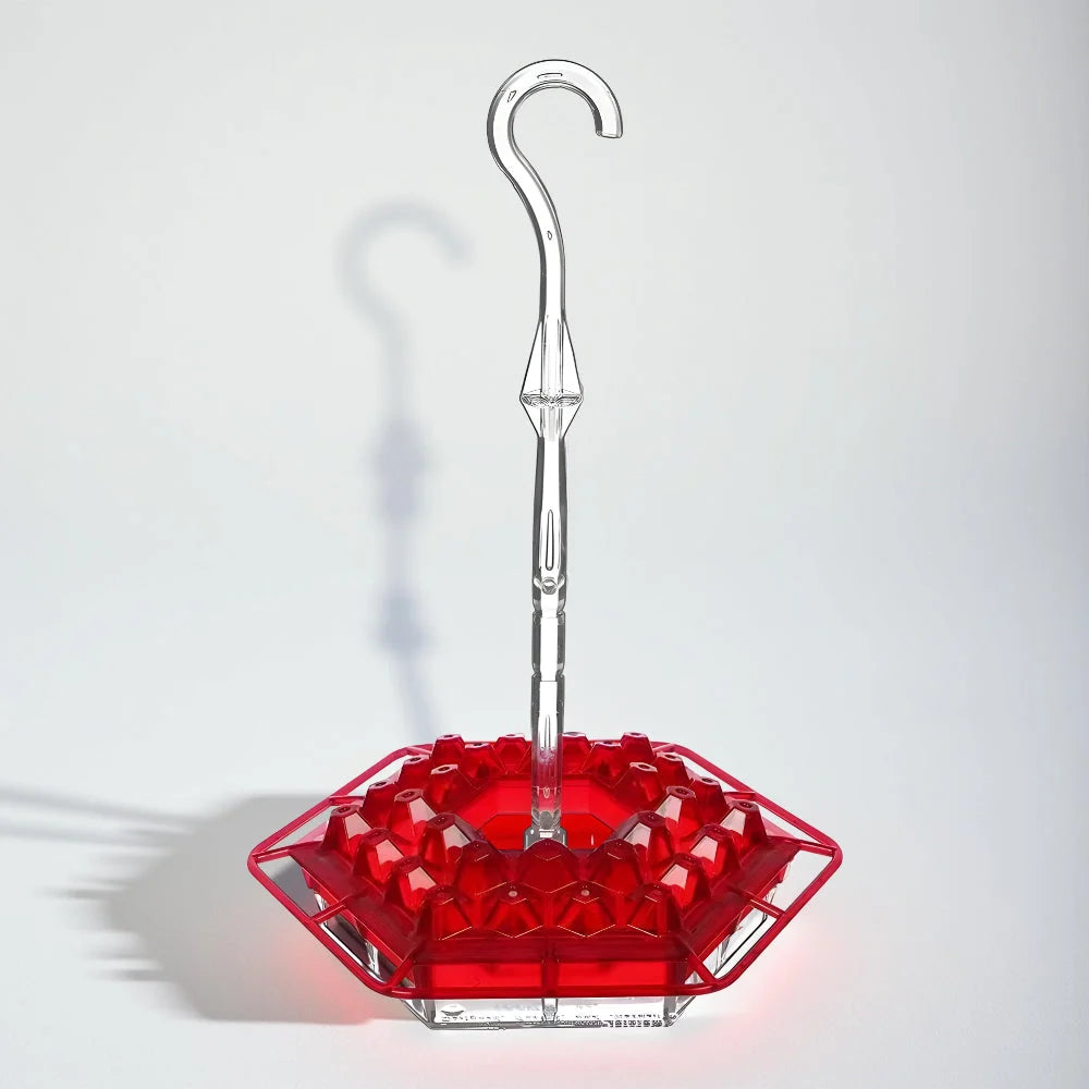 Hummingbird Feeder 30-Port Ant Moat Easy-Fill Top